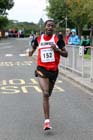 Tadele Geremew (Elswick) winning the Tynedale Jelly 10 mile Road Race. Photo: David T. Hewitson/Sports for All Pics